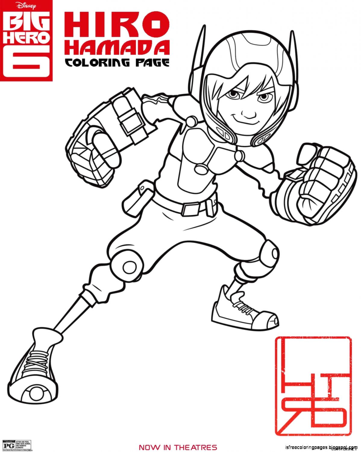 Big Hero Vi Coloring Pages