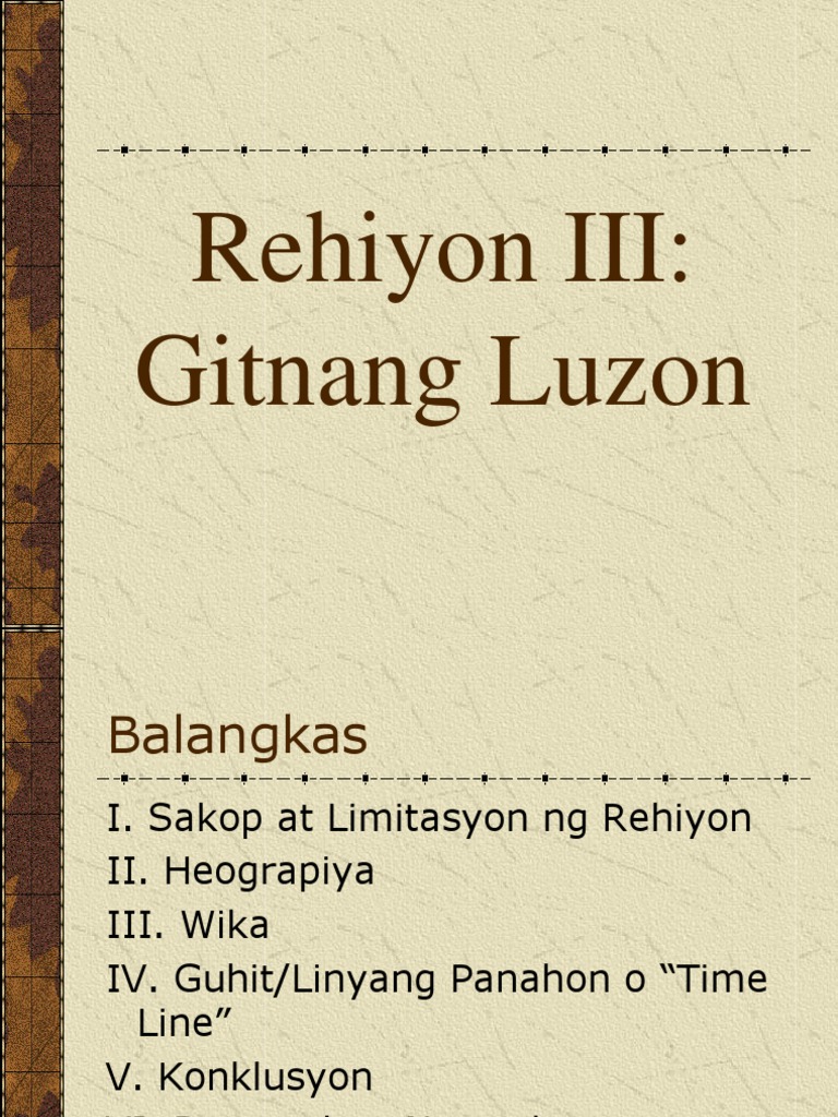 rehiyon 3 - philippin news collections