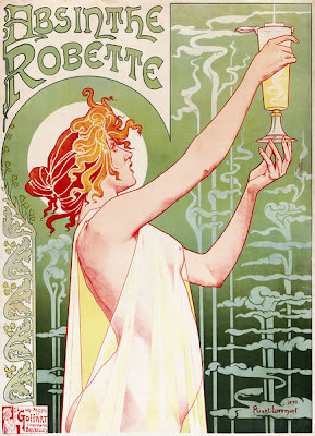 Edgar Allan Poe Absinthe makes the heart grow fonder