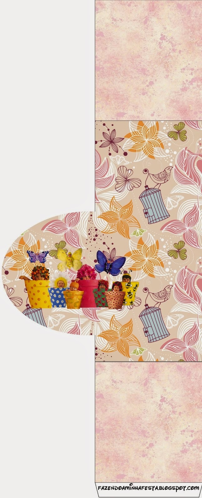 Bebés de Anne Geddes: Etiquetas de Candy bar para Primavera. Etiquetas de Bebés de Anne Geddes para imprimir gratis.