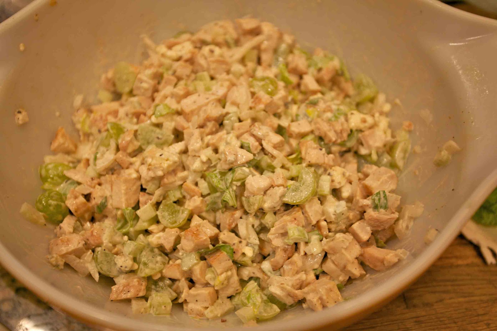 Buttermilk Blue Cheese Chicken Salad Sandwiches