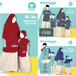 Koleksi Kaos Sarimbit Keluarga DHIKR Family terbaru