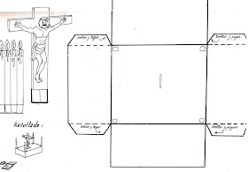 Maqueta de Jesús crucificado Maqueta de Jesús crucificado pasos