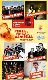 Almería - Conciertos de Feria 2014 