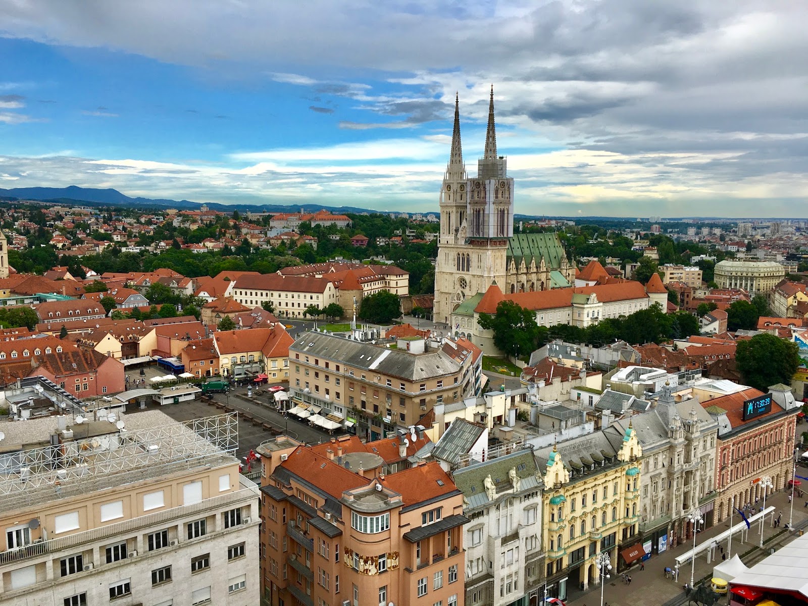 Hugoslavia Travels in the Balkans Zagreb, Croatia