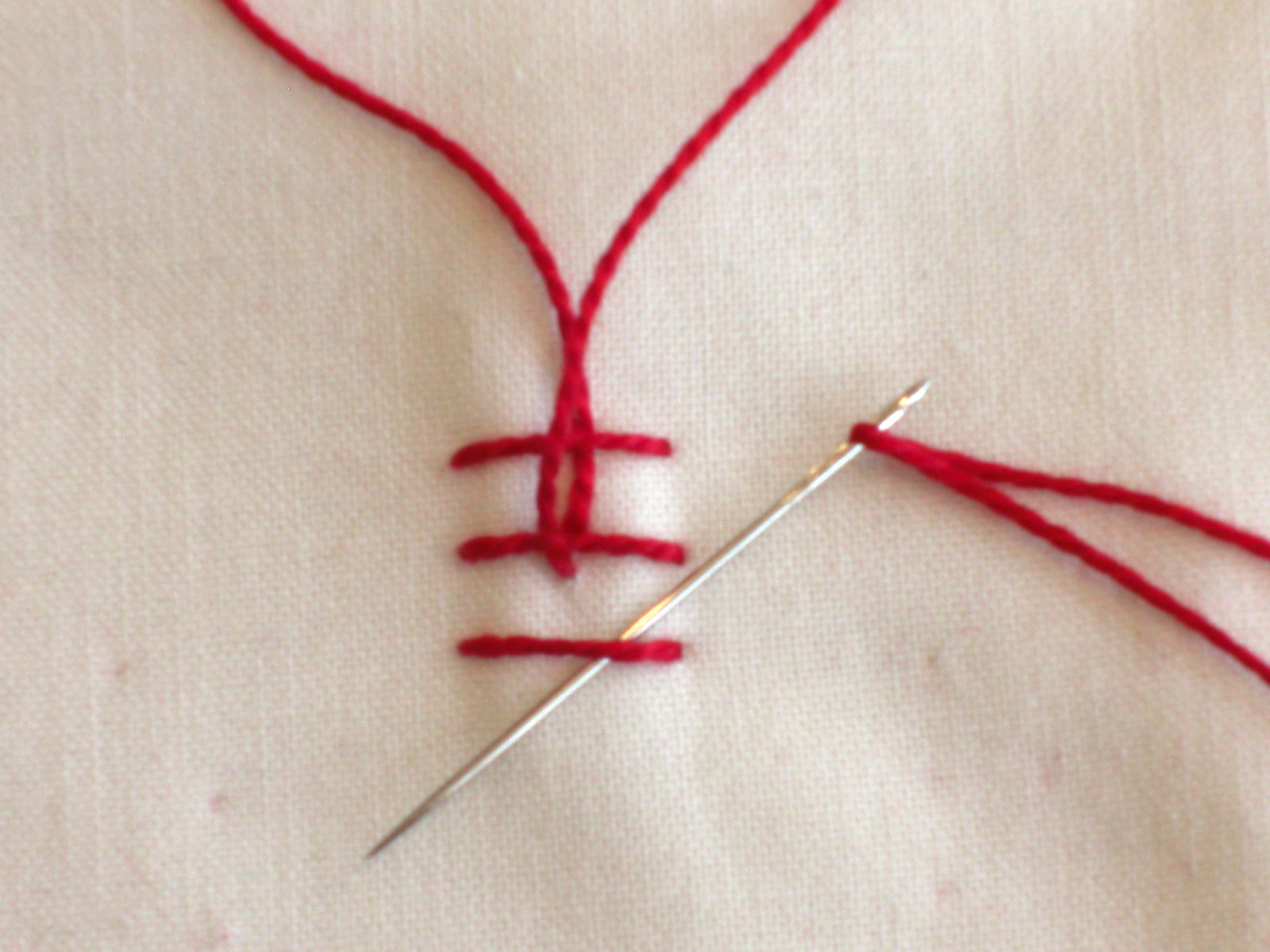 Selvage Blog Another Way to Tie a Quilt Sheaf Stitch