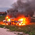 BAHIA / Conceição do Coité: Homem embriagado toca fogo no próprio carro; afirma filho