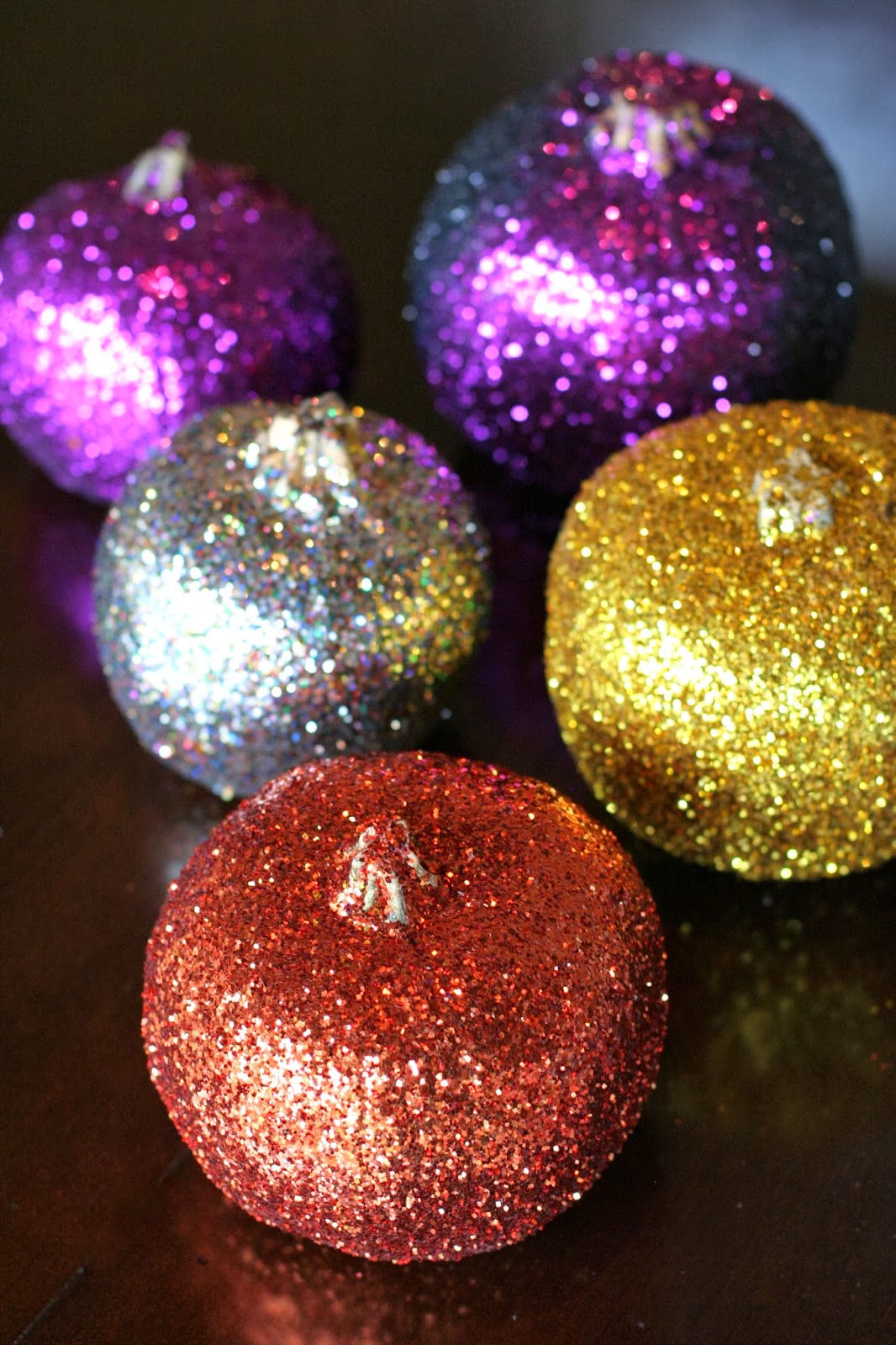 Making Glitter Pumpkins: a fun Halloween Craft for Kids from Fun at Home with Kids