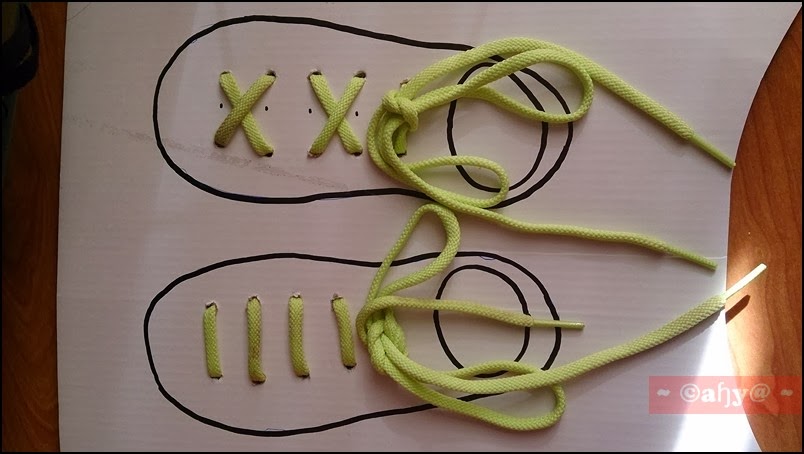 motor skill - ikat tali kasut