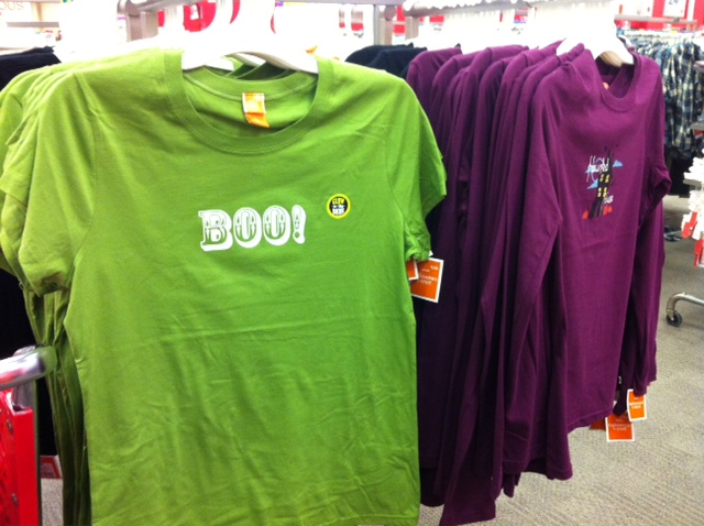 target halloween shirts