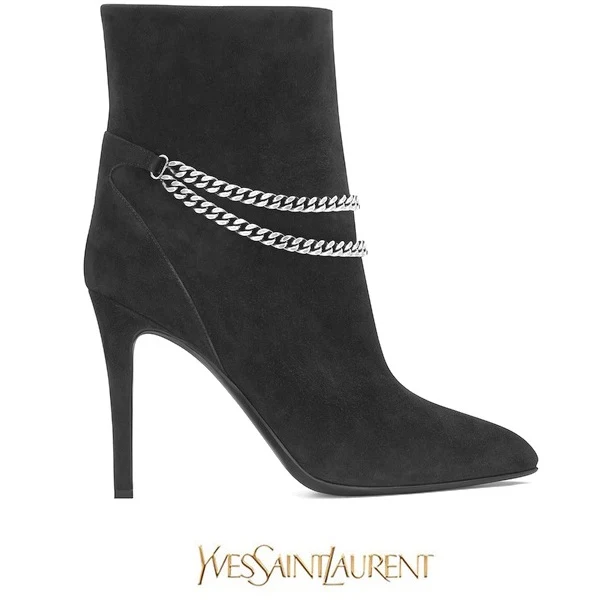 YVES SAINT LAURENT Suede Boot