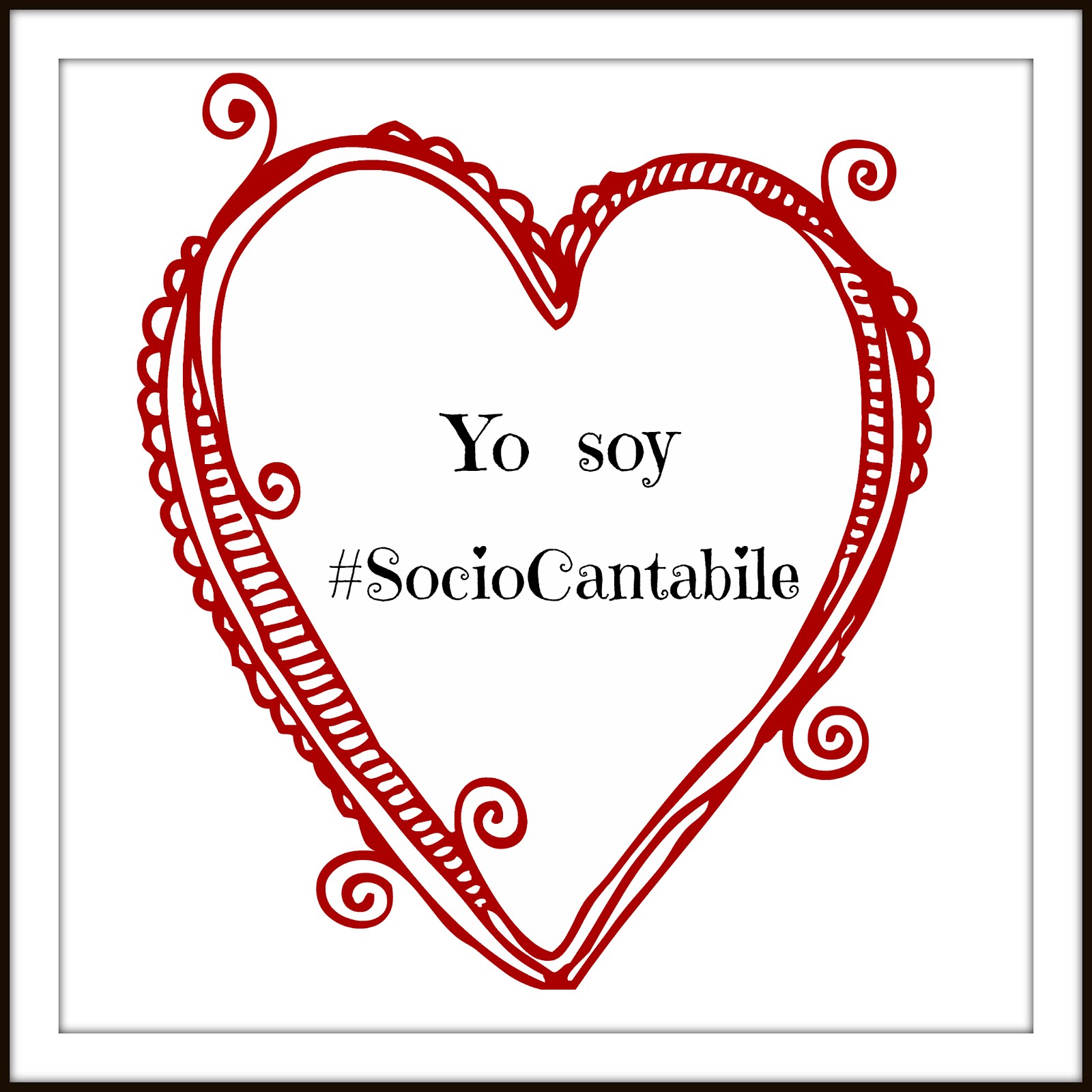Yo soy #socioCantabile ¿Y tú?