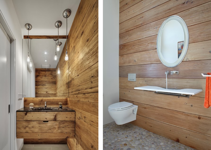Revestimientos de madera reciclada. Inspiración|Espacios en madera