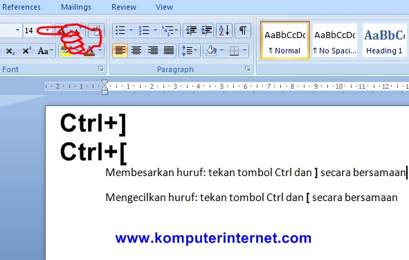 Memperbesar Huruf di Microsoft Word: Panduan Lengkap Memperbesar Huruf di Microsoft Word: Panduan Lengkap