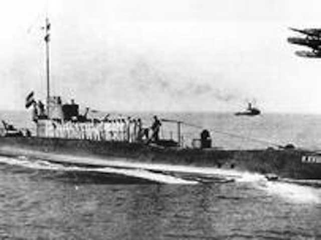 Dutch submarine K SVI, sunk on 25 December 1941 worldwartwo.filminspector.com