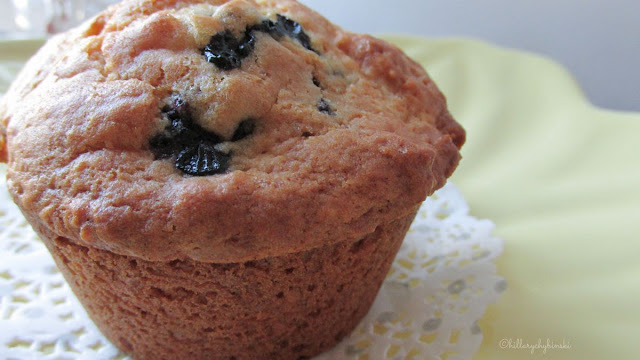Easy Recipe for Blueberry Muffins using Yogurt