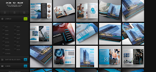 Dcm V2 Blue Blogger Template is a gallery style clean blogger template