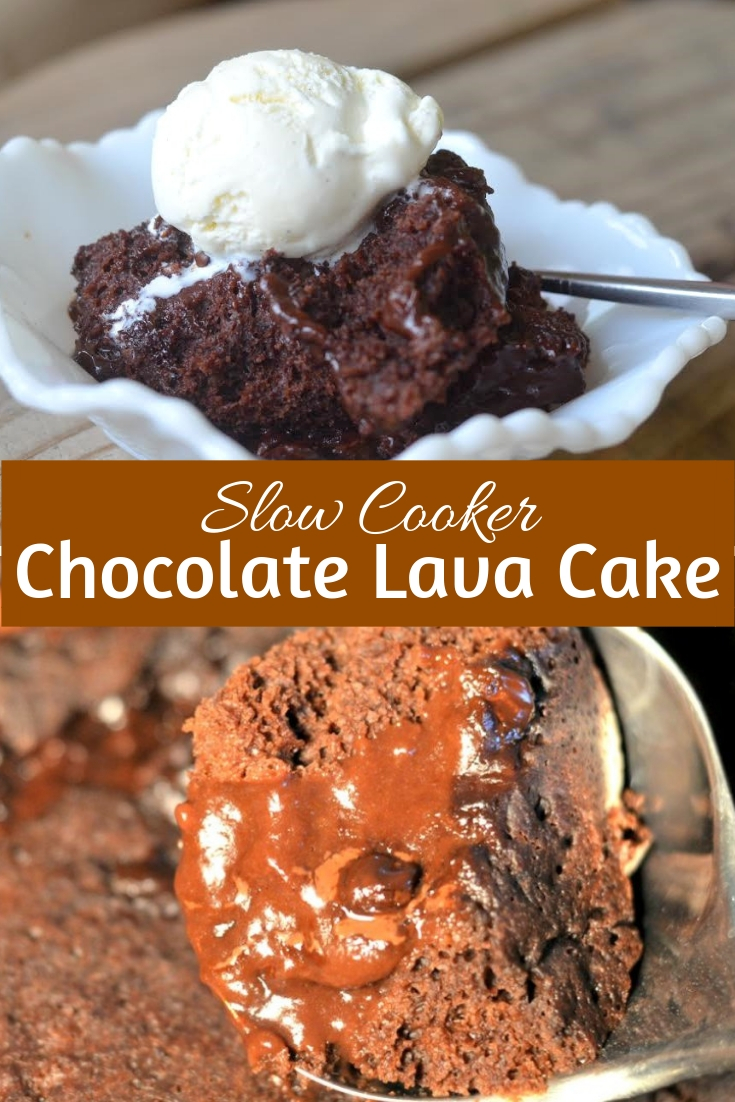 Slow Cooker Chocolate Lava Cake Salty Sweet Recipes