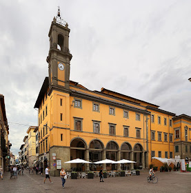 The Palazzo Pretorio in Corso Giacomo Matteotti in the centre of Pontedera, in the Arno valley