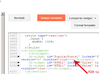 Cara Supaya Widget Blog Tampil di Halaman Depan Saja