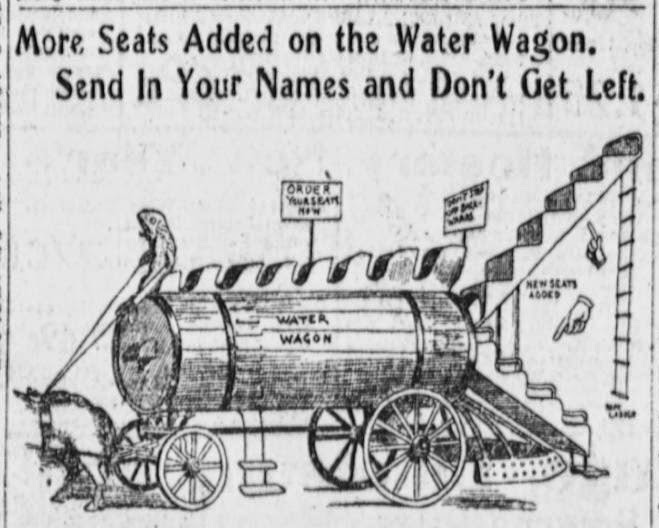 Early Sports and Pop Culture History Blog Beer Wagons, Water Wagons