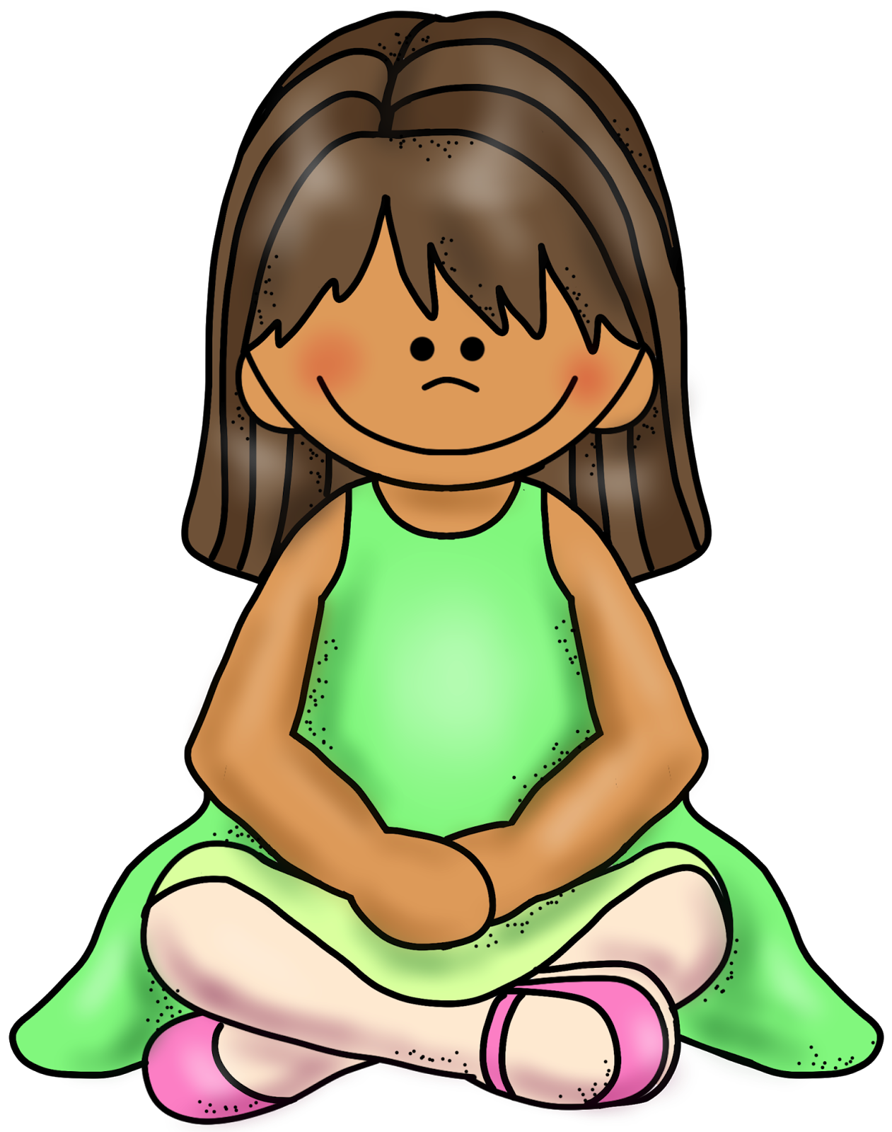 sit quietly clipart - photo #12