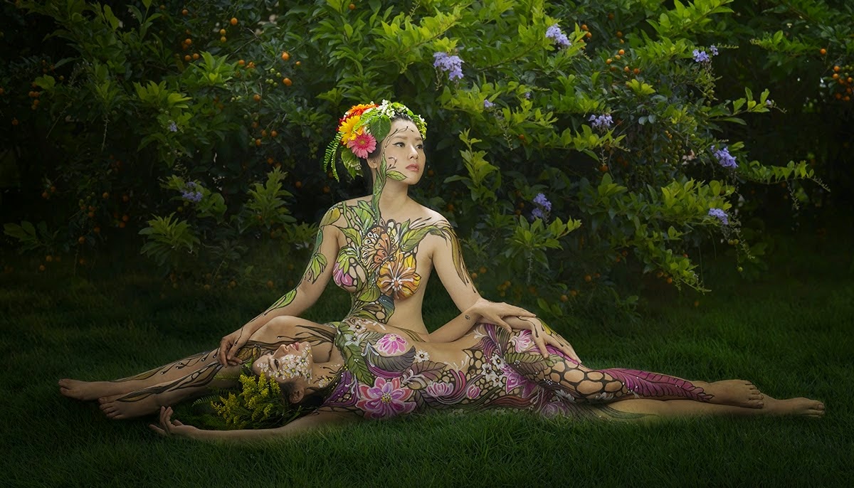 Incredible Body Paintings and Photography by Vietnamese Artist "Duong-Quoc-Dinh"