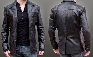 Gambar Man Leather Jacket