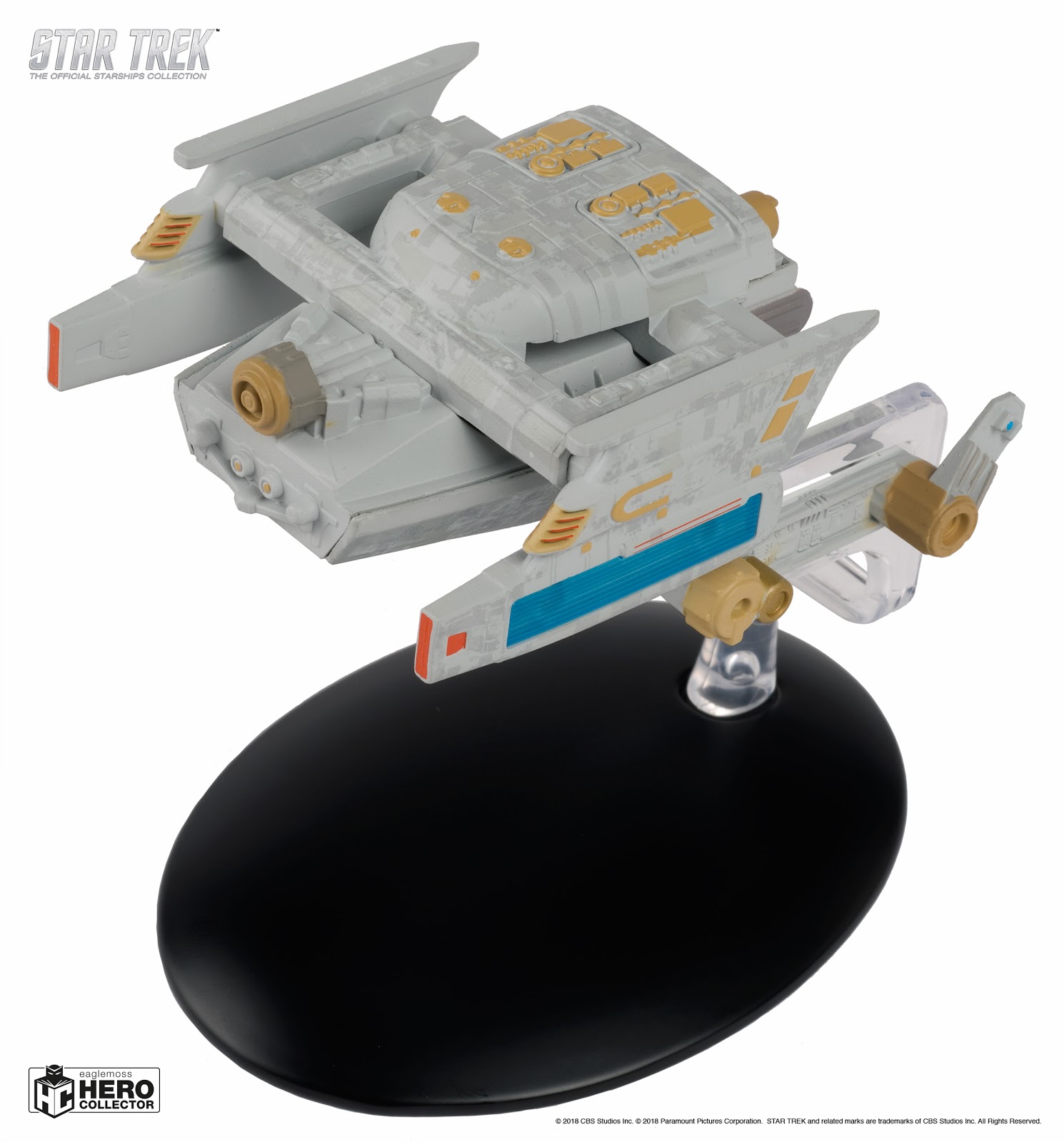 Eaglemoss Star Trek Shuttlecraft Earth Space-dock Workbee #12 w/Mag Eaglemoss Star Trek Shuttlecraft Earth Space-dock Workbee #12 w/Mag