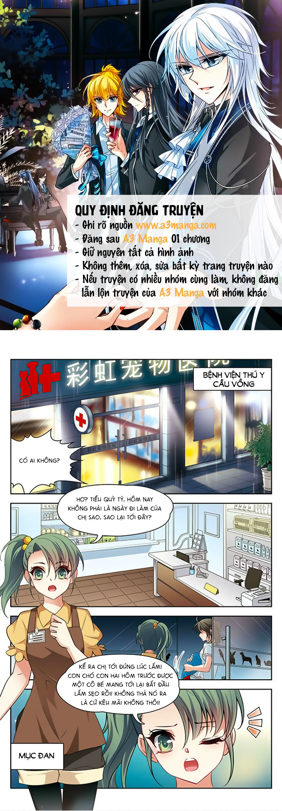 Huyền Vũ Luyến Ca: Vạn Vật Sinh Linh Chap 1.2 - Next Chap 2
