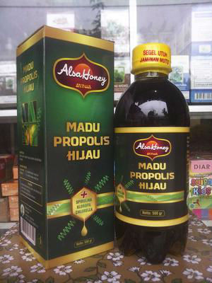 Agen Grosir Madu Propolis Hijau Alsa Honey Original Jual Harga Murah