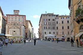 The Piazza della Repubblica in Perugia