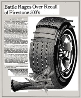 Just A Car Guy: Ever hear of the Firestone 500 tire recall? In ...