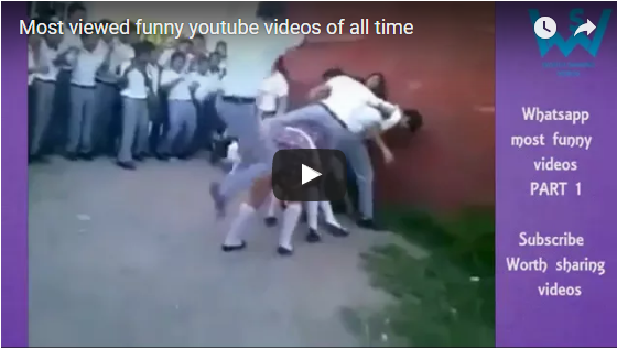 Funniest and Craziest Videos: Most viewed funny youtube videos of all time