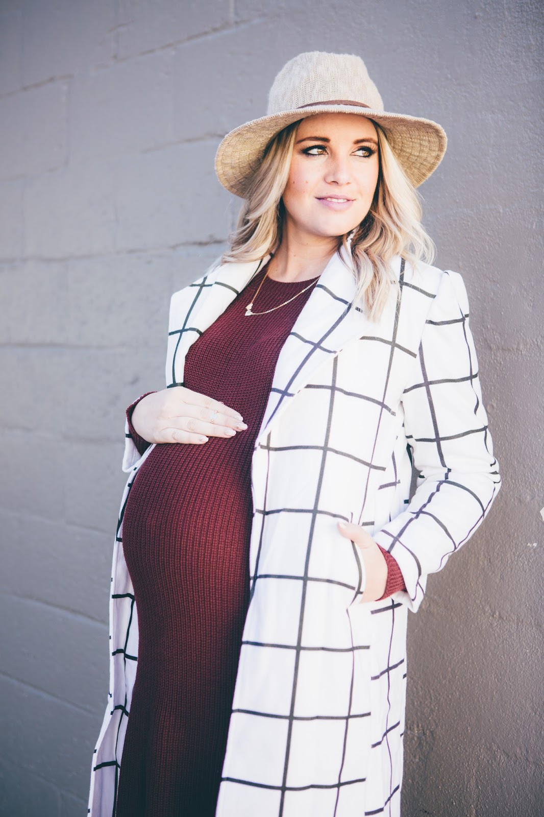 Choies Coat, Pink Blush Maternity, Utah Fashion Blogger
