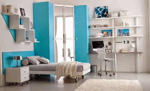 Blue Teen Bedroom Decor
