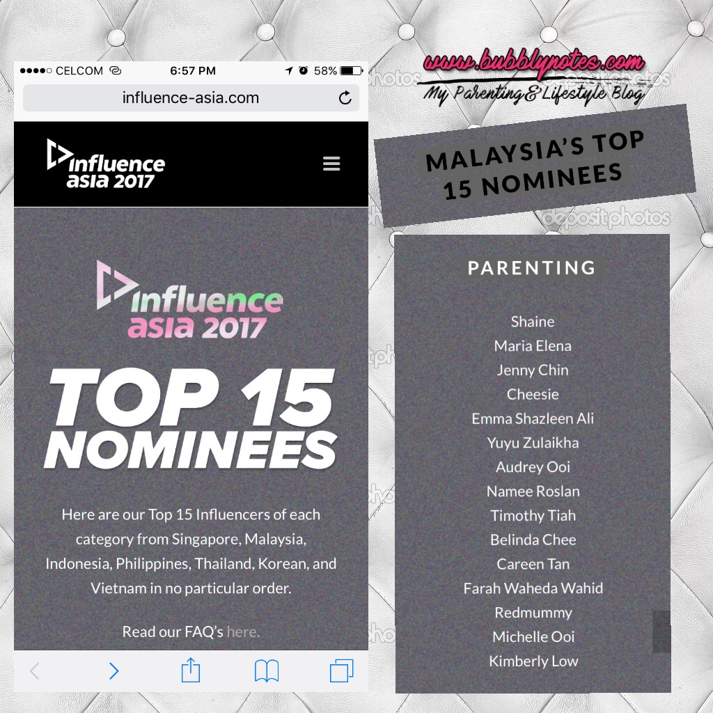 Malaysia's Top 15 Nominees - Influence Asia 2017