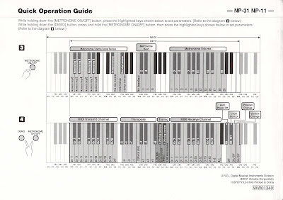 real gl: Yamaha NP-31 Quick Operation Guide