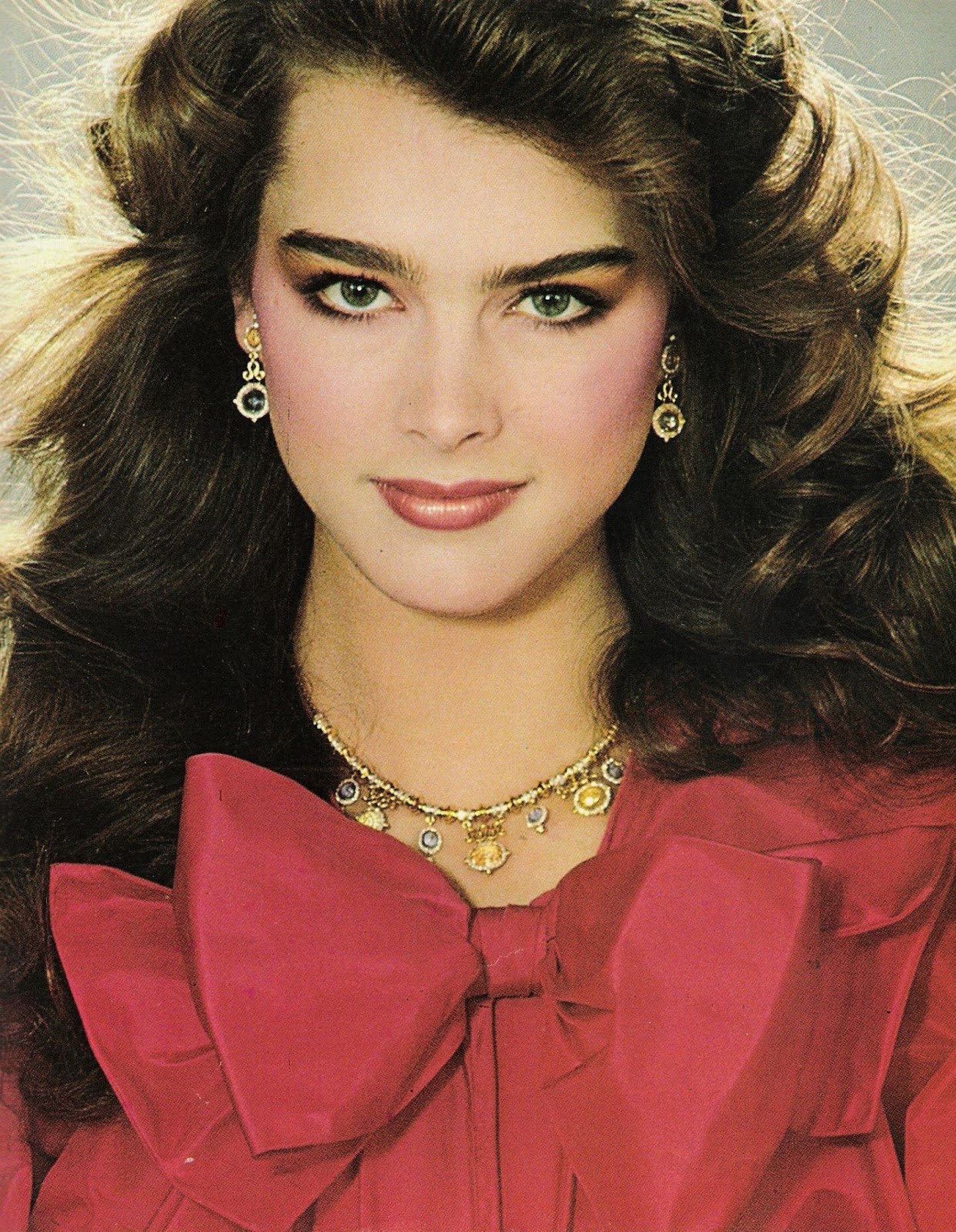 one of a series of photographs that brooke shields posed for at the age of ...
