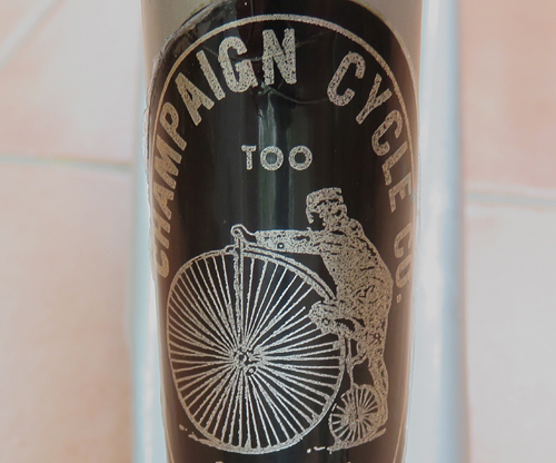 Champaign Cycle Shop Sticker 