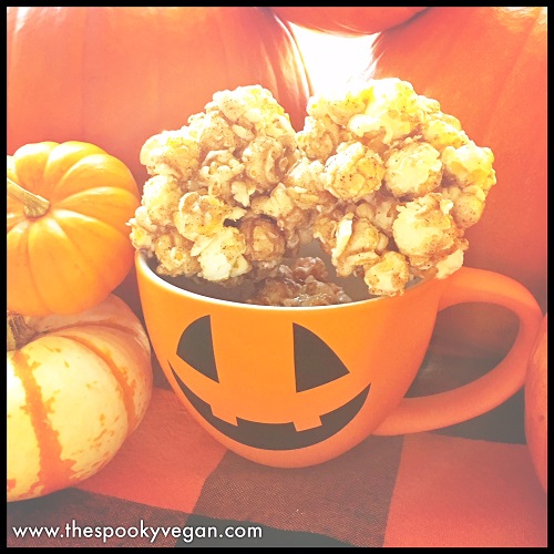 The Spooky Vegan: The Curious Confectionery's Pumpkin Spice Popcorn Balls