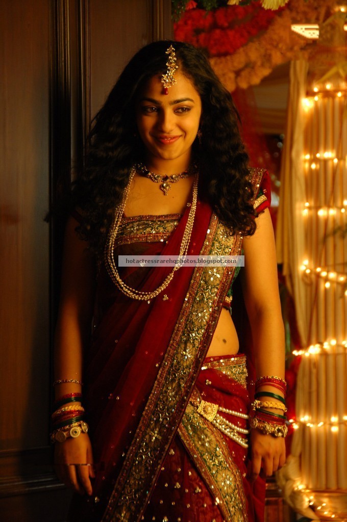 Hot Indian Actress Rare Hq Photos Telugu Actress Nithya Menon Unseen Hot Photos In Red
