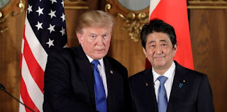 Trump dan Abe 