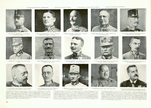 Austro-Hungarian Commandants and Statesmen - WW1 Information