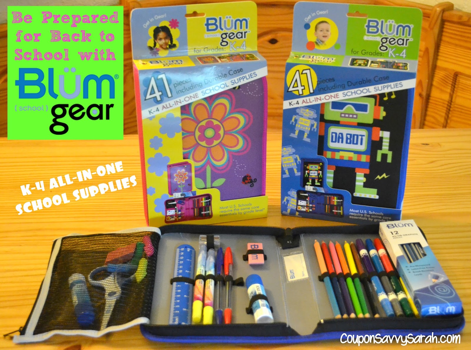 Coupon Savvy Sarah Head Back to School with Blum AllInOne School