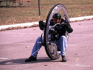 cycle with single wheel