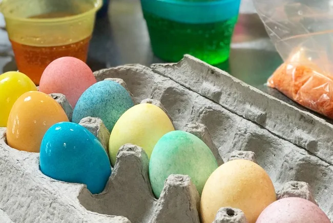 Colored Easter Eggs