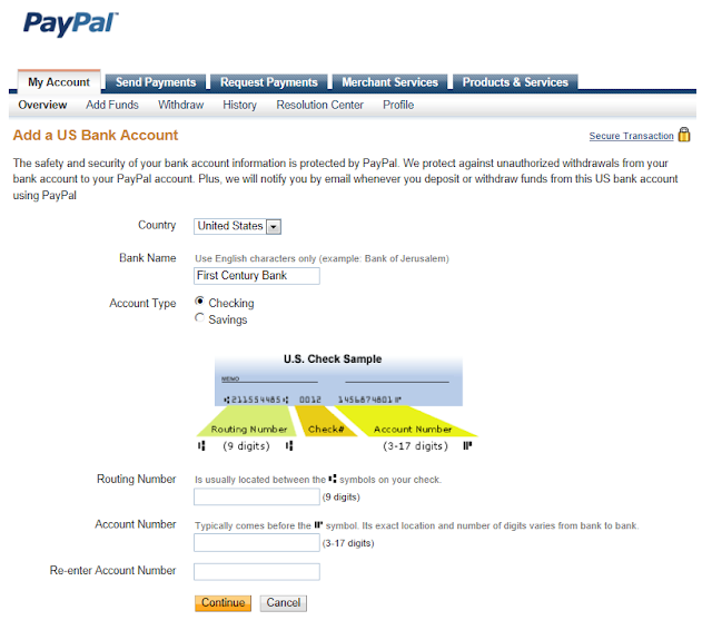 Completar US Payment Service de payoneer en paypal - Explicado por Argendolar