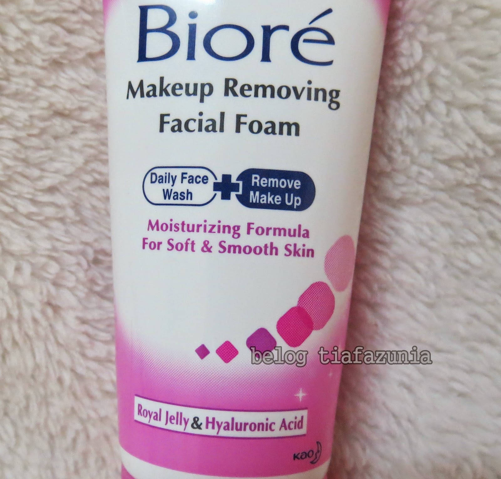 belog tiafazunia Biore Makeup Removing Facial Foam