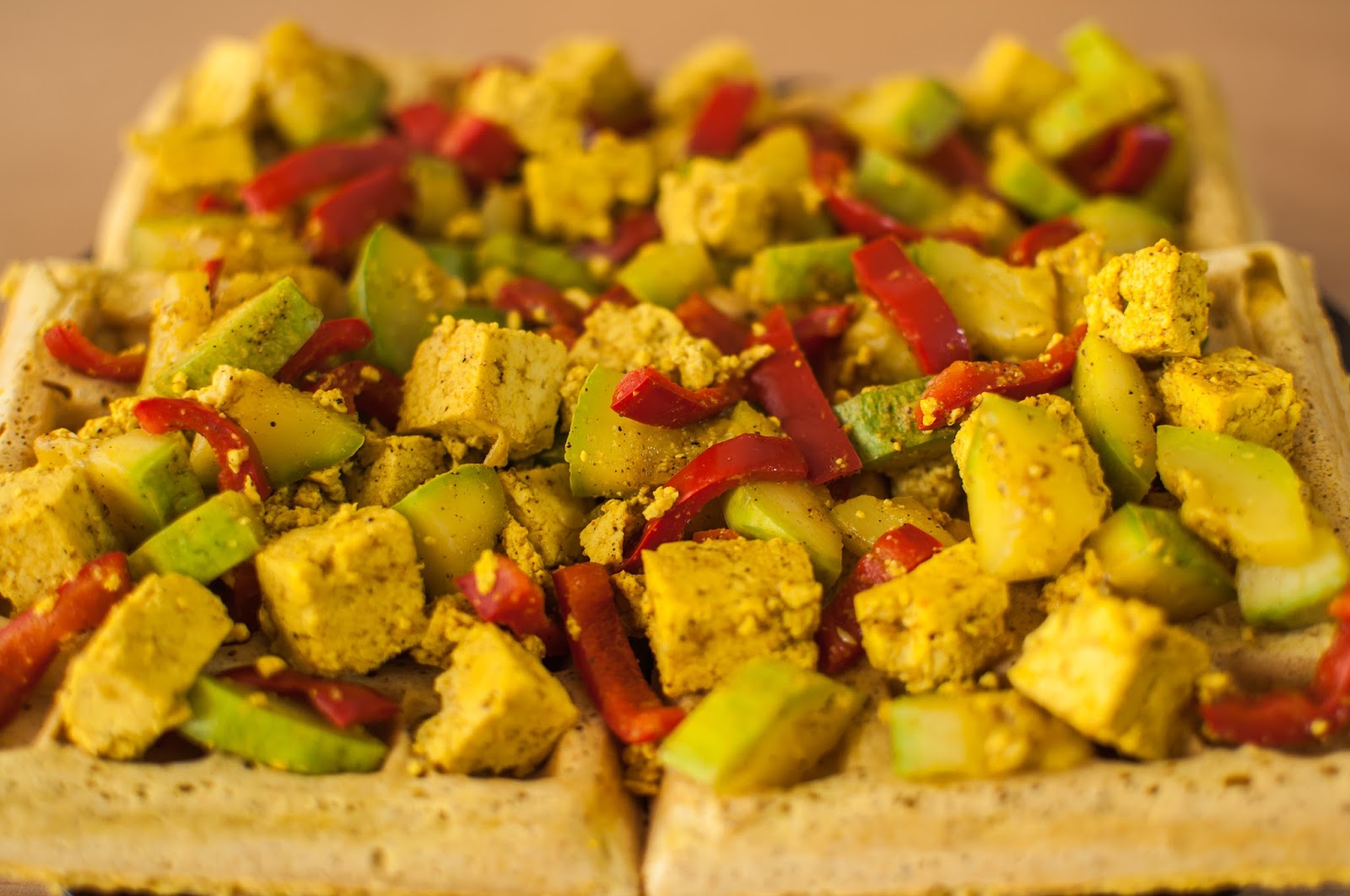 Măd's kitchen High protein vegan buttermilk waffles (sweet and savory